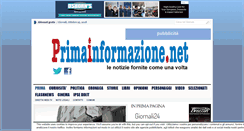 Desktop Screenshot of primainformazione.net